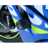 Tampons de protection R&G RACING Aero noir Suzuki GSX-R1000 CP0422BL