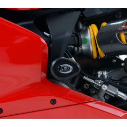 Tampons de protection R&G RACING Aero noir Ducati CP0389BL