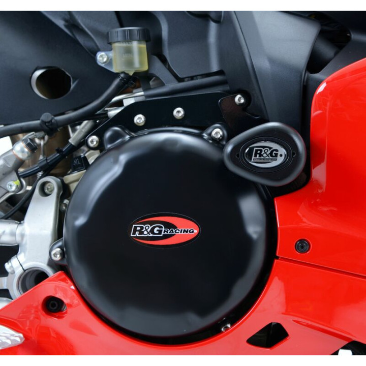 Tampons de protection R&G RACING Aero noir Ducati CP0389BL