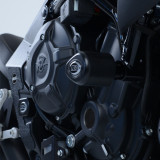 Tampons de protection R&G RACING Aero noir MV Agusta CP0454BL