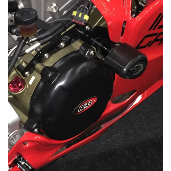 Tampons de protection R&G RACING Aero noir Ducati CP0389BL