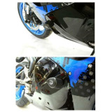 Tampons de protection R&G RACING Aero noir Honda CBR600RR CP0245BL