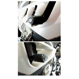 Tampons de protection R&G RACING Aero noir BMW S1000RR CP0263BL