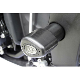 Tampons de protection supérieurs R&G RACING Aero noir Yamaha YZF-R1 CP0244BL