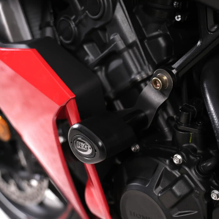 Tampons de protection R&G RACING Aero CP0600BL | Oxmoto