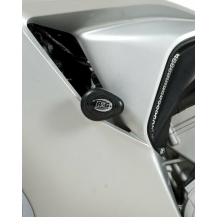 Tampons de protection R&G RACING Aero noir MV Agusta CP0321BL