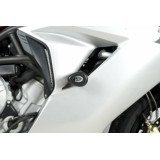 Tampons de protection R&G RACING Aero noir MV Agusta CP0321BL