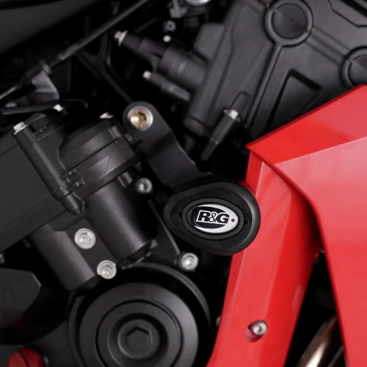 Tampons de protection R&G RACING Aero CP0600BL | Oxmoto