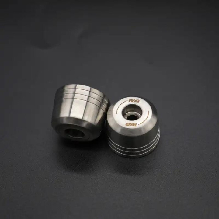 Embouts de guidon R&G RACING inox | Oxmoto
