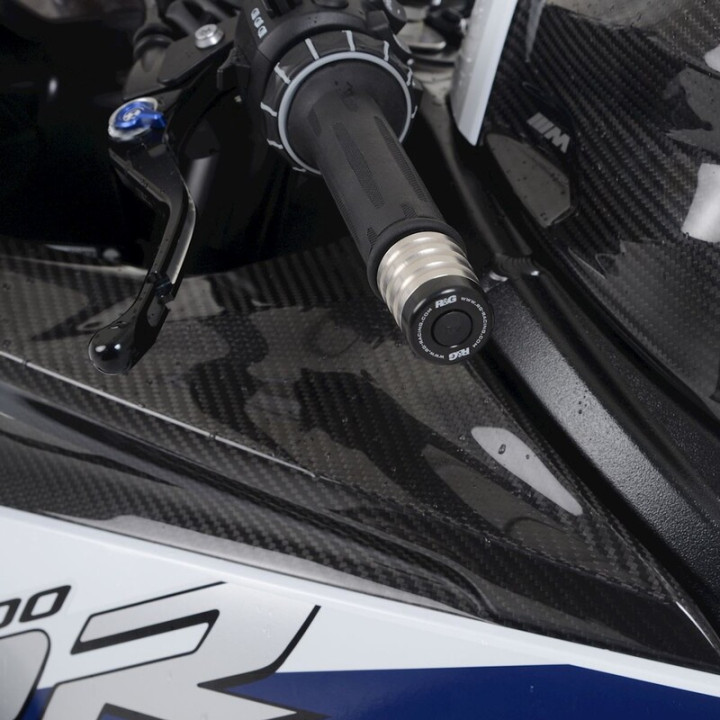 Embouts de guidon R&G RACING Noir | Oxmoto