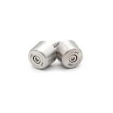Embouts de guidon R&G RACING Inox BE0177SS | Oxmoto