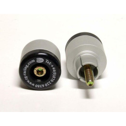 Embouts de guidon R&G RACING noir Triumph BE0021BK | Oxmoto