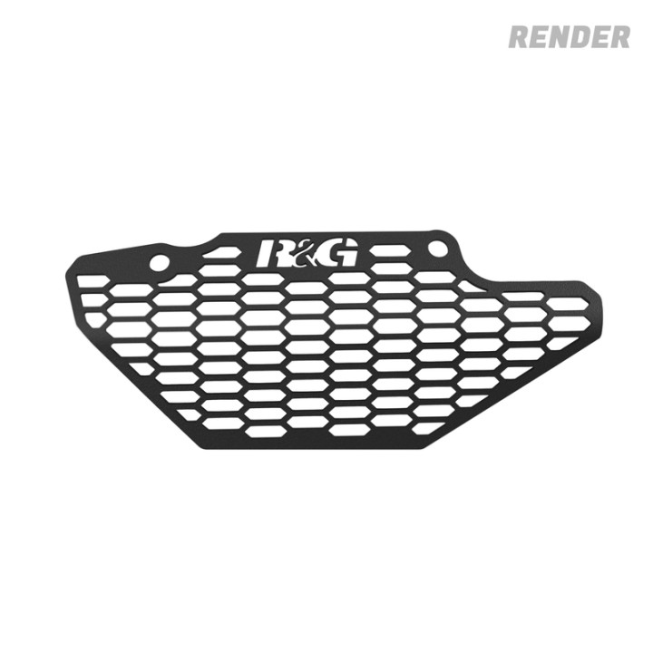 Grille de collecteur R&G RACING Pro - noir DG0067PROBK
