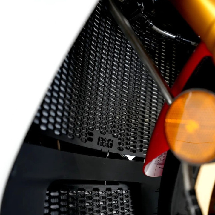 Protection de radiateur R&G RACING Pro - noir RAD0300PROBK