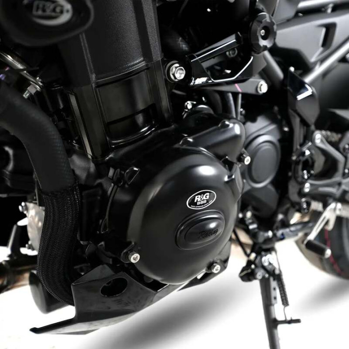 Protection carter moteur R&G Racing gauche ECC0396R | Oxmoto
