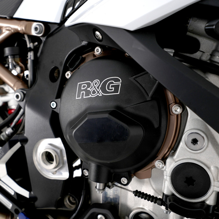 Couvre-carter droit (embrayage) R&G RACING PRO noir ECC0289PRO
