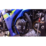 Couvre-carter gauche R&G RACING noir Suzuki GSX-R1000 ECC0229BK