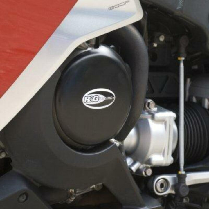 Couvre-carter gauche R&G RACING noir Honda ECC0083BK