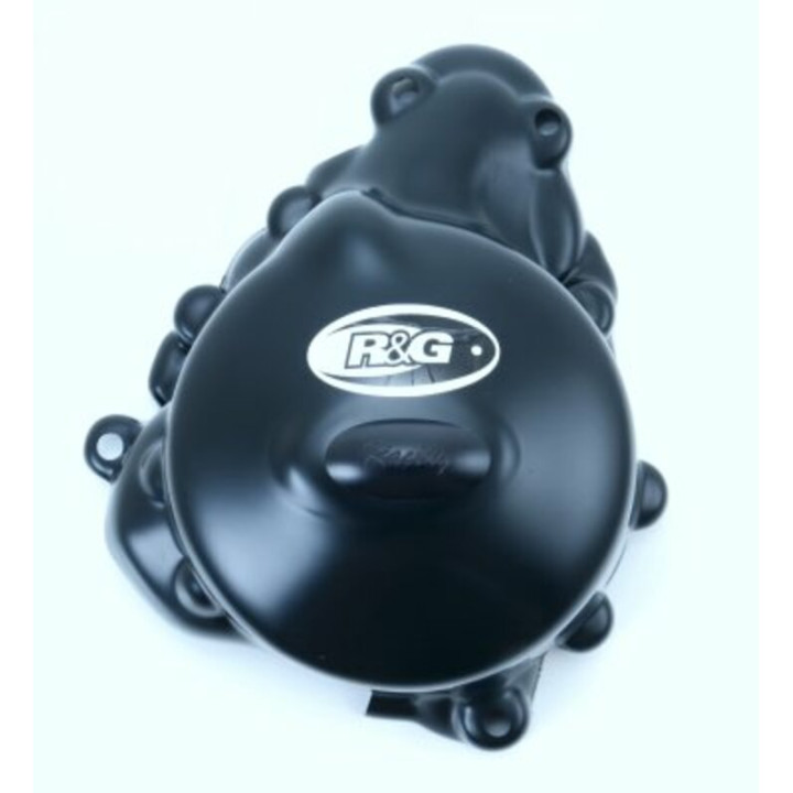 Couvre-carter gauche R&G RACING Race Series noir Triumph ECC0016R