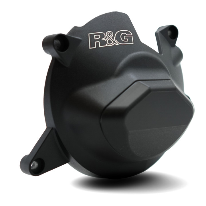 Couvre-carter gauche (alternateur) R&G RACING PRO noir ECC0310PRO