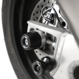 Protection de bras oscillant et d'axe de roue arrière R&G RACING SP0116BK