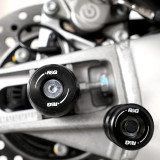 Protection de bras oscillant et d'axe de roue arrière R&G RACING SP0116BK