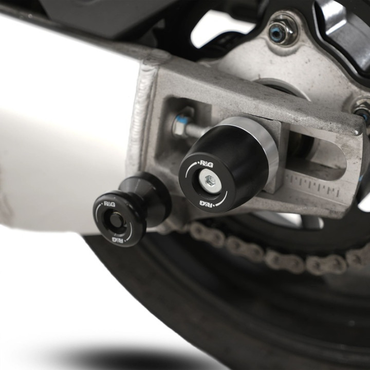 Protection de bras oscillant et d'axe de roue arrière R&G RACING SP0116BK