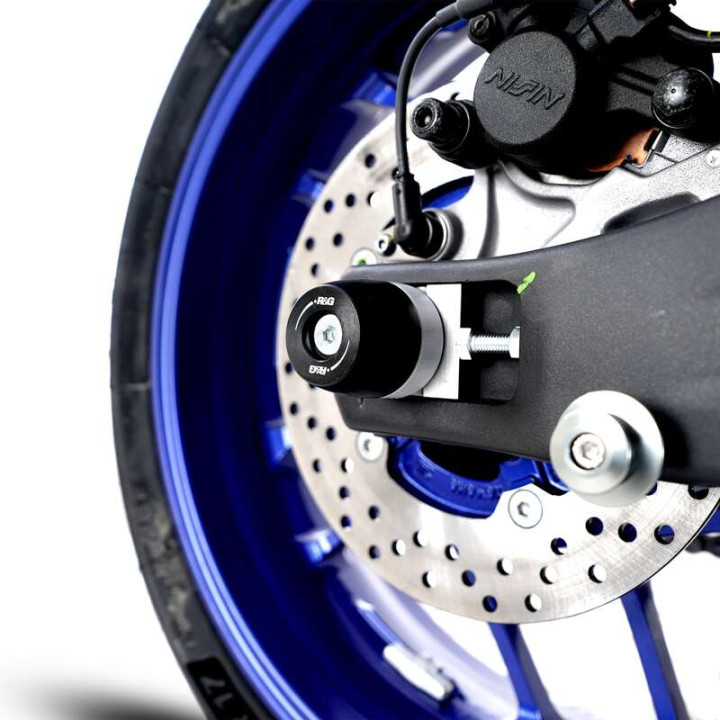 Protection de bras oscillant et d'axe de roue arrière R&G RACING SP0121BK