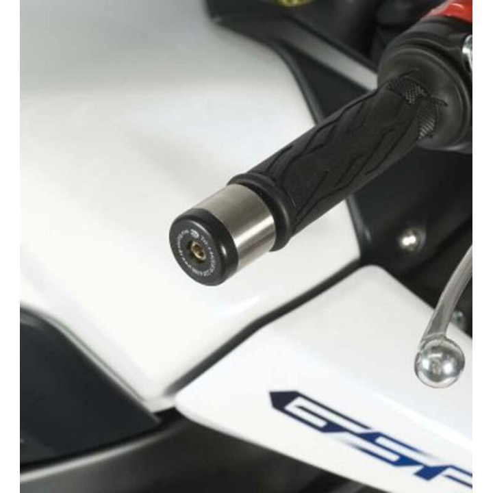 Embouts de guidon R&G RACING noir Suzuki | Oxmoto