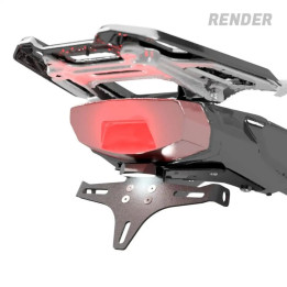 Support de plaque d'immatriculation R&G RACING LP0409BK