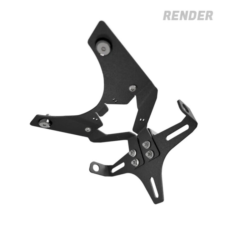 Support de plaque d'immatriculation R&G RACING LP0409BK