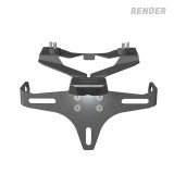 Support de plaque d'immatriculation R&G RACING LP0409BK