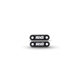 Cache orifice reposes-pied arrière R&G RACING noir BLP0148BK