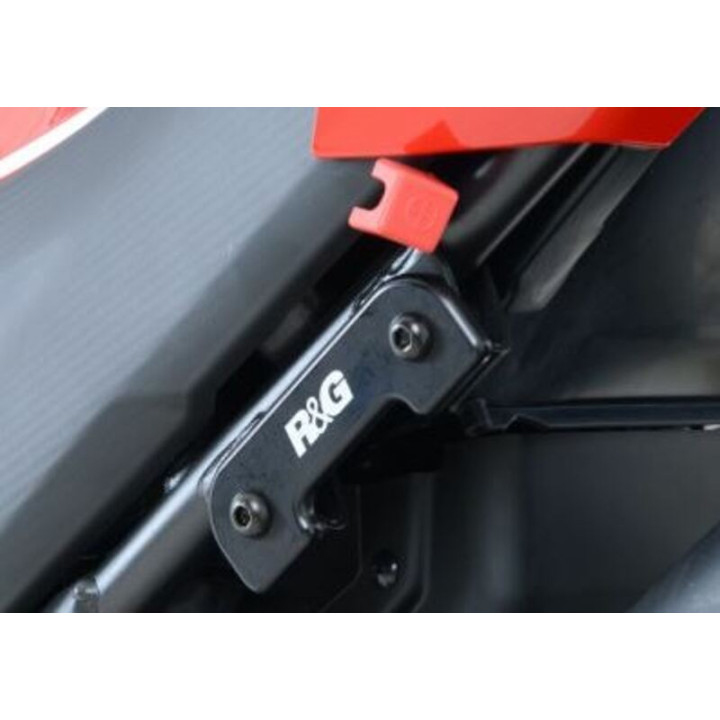 Kit suppression de reposes-pied R&G RACING arrière noir Honda CBR300RR