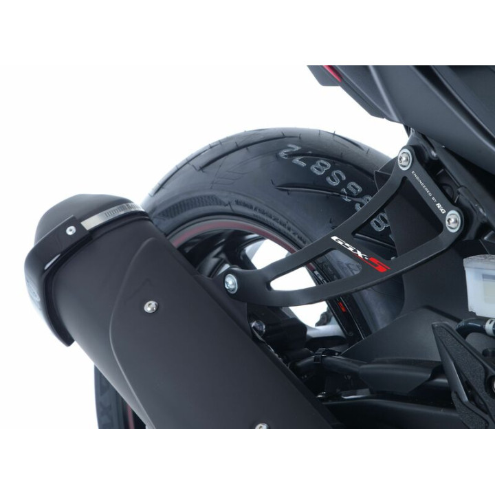 Kit suppression repose-pieds arrière R&G RACING noir Suzuki GSX-S750