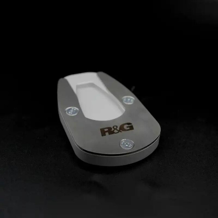 Patin de béquille latérale R&G RACING PKS0184SI | Oxmoto