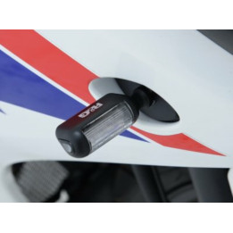 Clignotants R&G RACING Aero LED noir universel | Oxmoto