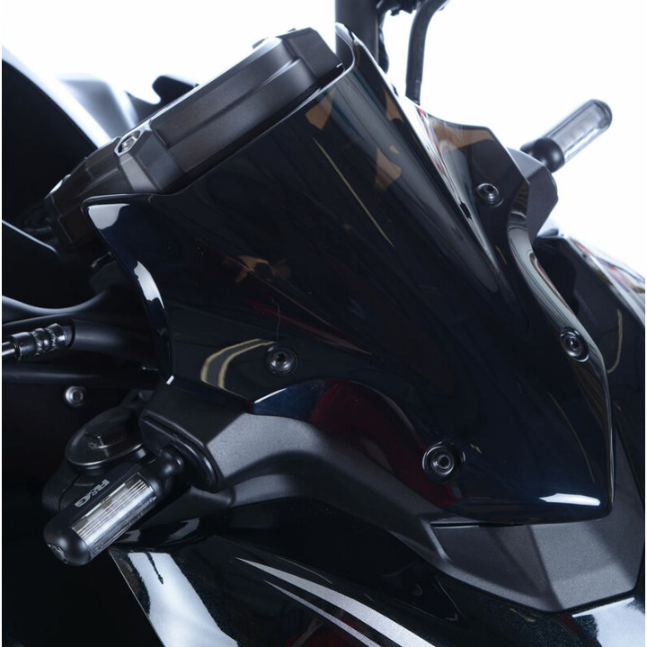 Adaptateur clignotant R&G RACING noir Kawasaki | Oxmoto