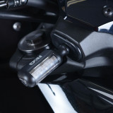 Adaptateur clignotant R&G RACING noir Kawasaki | Oxmoto