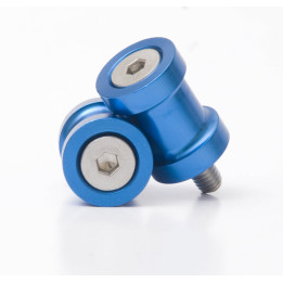 Pions de bras oscillant R&G RACING M10 bleu | Oxmoto