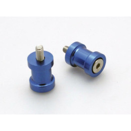 Pions de bras oscillant R&G RACING M6 bleu | Oxmoto