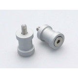 Pions de bras oscillant R&G RACING M6 argent | Oxmoto