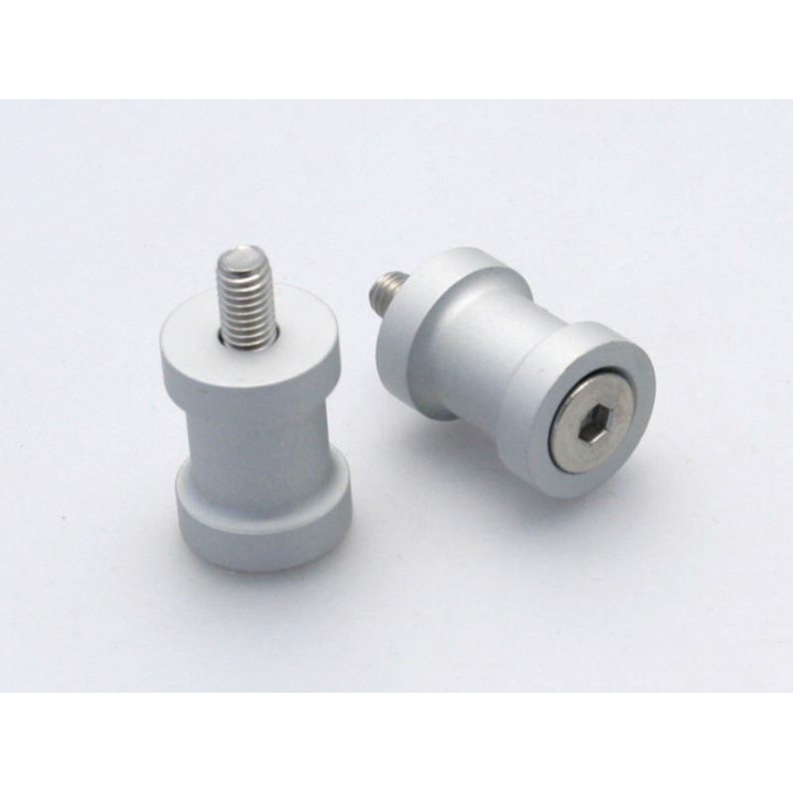 Pions de bras oscillant R&G RACING M8 argent | Oxmoto
