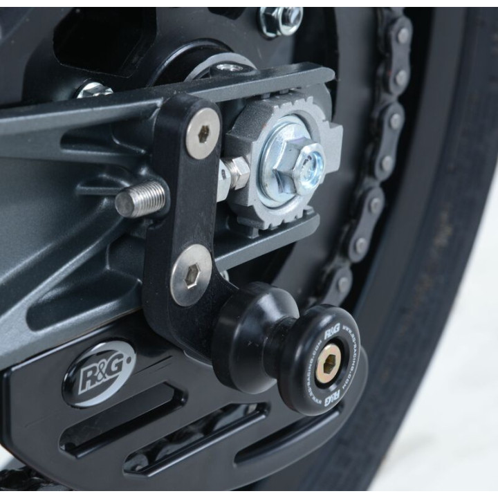 Pions de bras oscillant avec platine R&G RACING noir KTM
