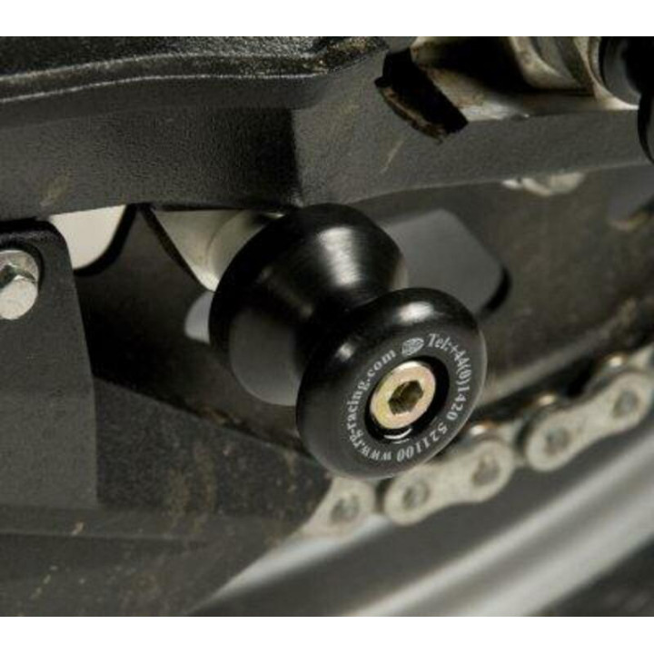 Pions de bras oscillant R&G RACING noir CR0011BK | Oxmoto