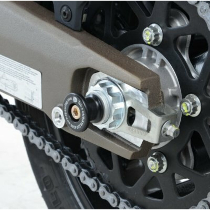 Pions de bras oscillant R&G RACING noir Ducati | Oxmoto