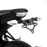 Support de plaque R&G RACING noir - Yamaha MT-125 | Oxmoto