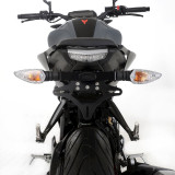 Support de plaque R&G RACING noir - Yamaha MT-125 | Oxmoto