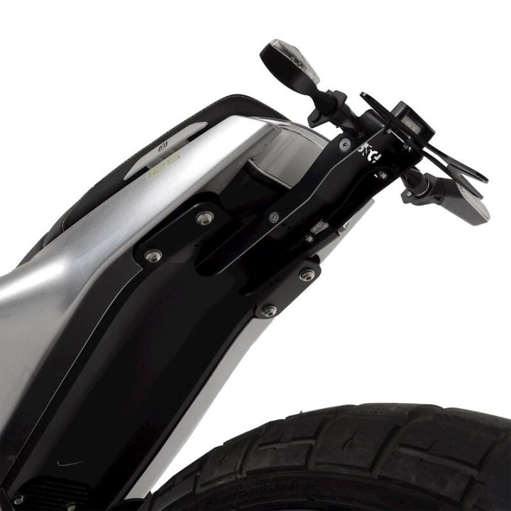 Support de plaque R&G RACING - noir Husqvarna | Oxmoto