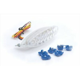 Eclairage de plaque LED R&G RACING translucide | Oxmoto